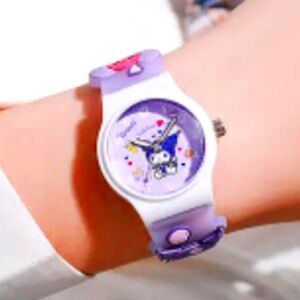 Purple and White Character Watch